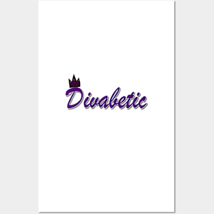 Divabetic Purple Posters and Art